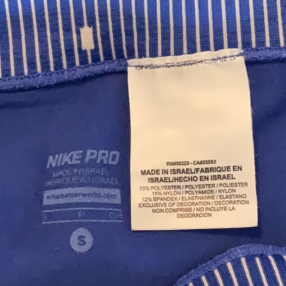 Nike Pro Blue-Cobalt Breath Shorts
(11.24.19EB) - Picture 2 of 2